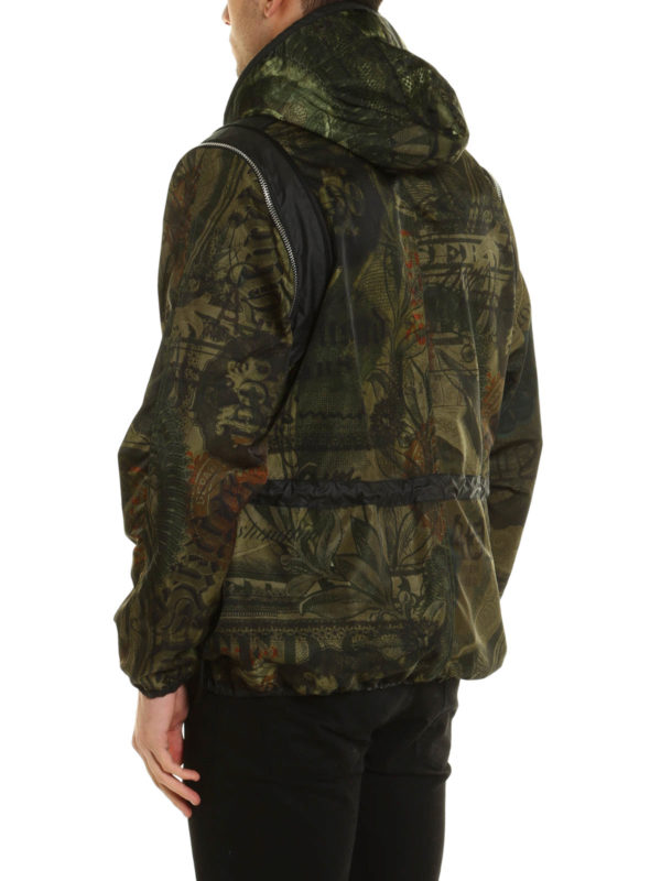 The Best Shops GIVENCHY: casual jackets - All over printed nylon jacket